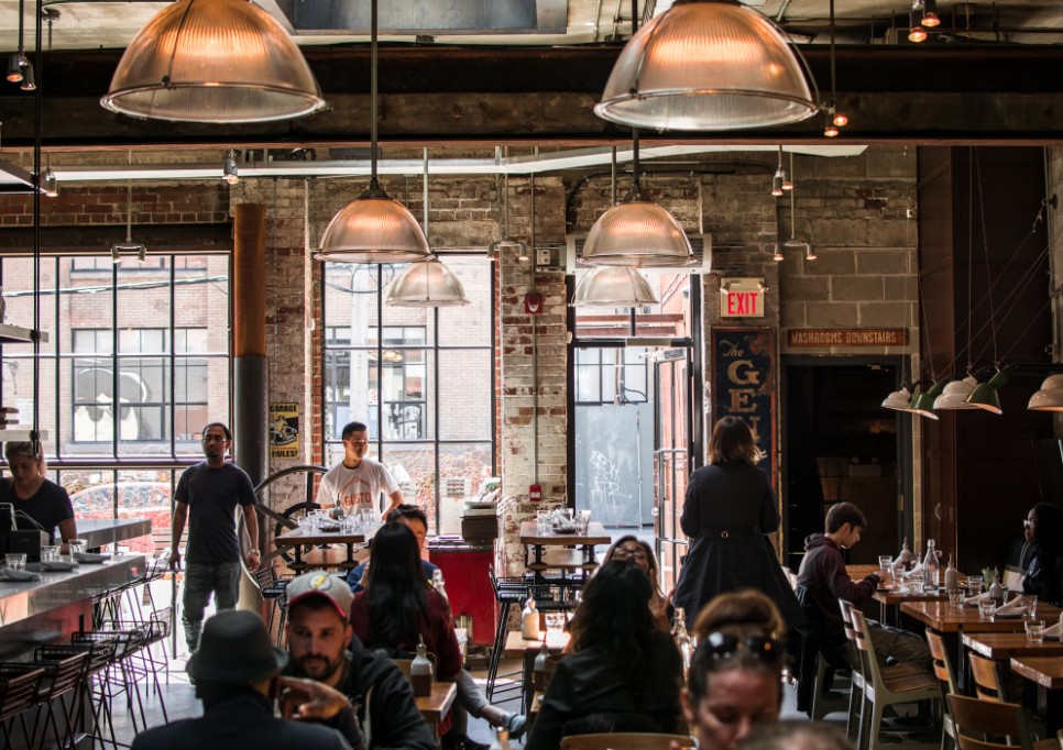 location based marketing for foot traffic on coffee shop