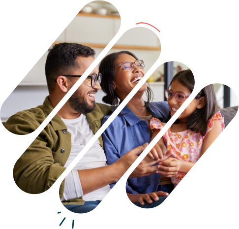 happy family thanks to accurate consumer data