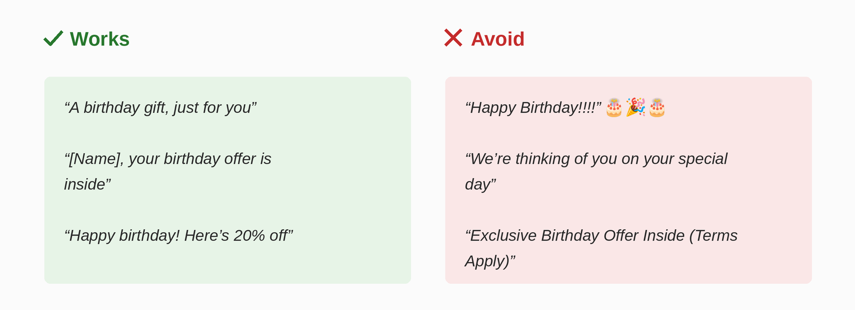 birthday marketing campaign