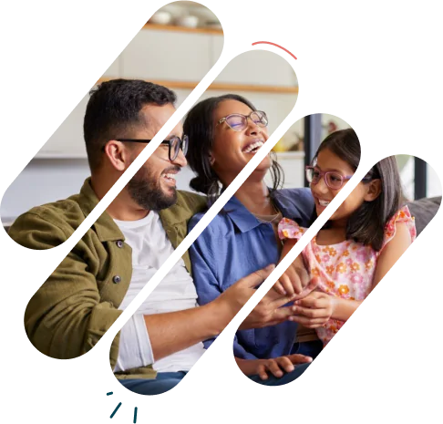 happy family thanks to accurate consumer data
