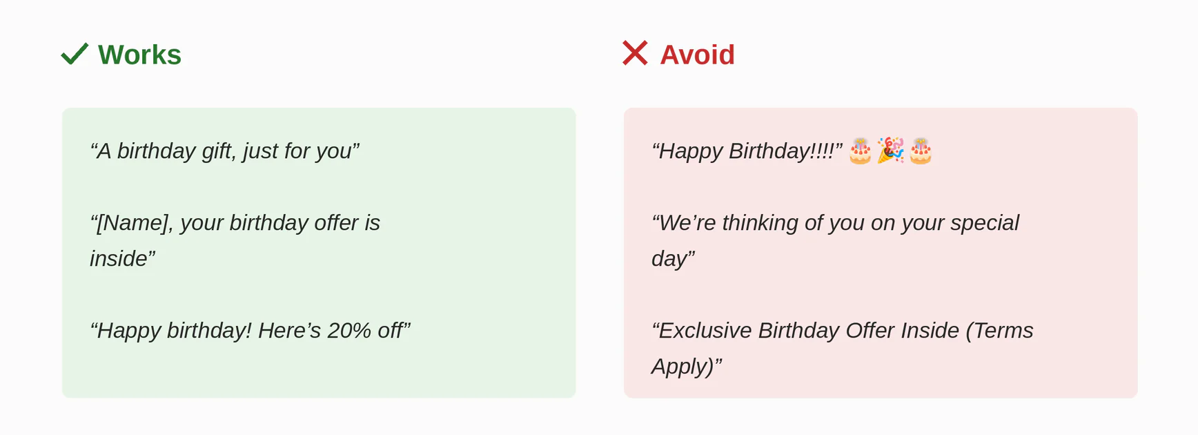 birthday marketing campaign